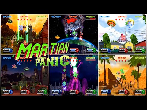 martian panic - nintendo wii minigames