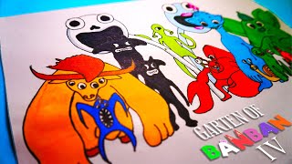 Garten of Banban 4 Coloring Pages from NEW SECOND Teaser Trailer / All MONSTERS / Infraction NCM screenshot 1