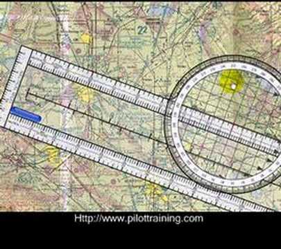 How Pilots know where to go - Using a Plotter