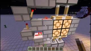 Something Simple: Compact 1 Wide, 2x2 Lighted Doors(lights on when closed, lights off when open)
