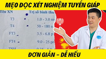 Mẹo Đọc Xét Nghiệm Tuyến Giáp Đơn Giản Như Chuyên Gia - Bác Sĩ Chiều