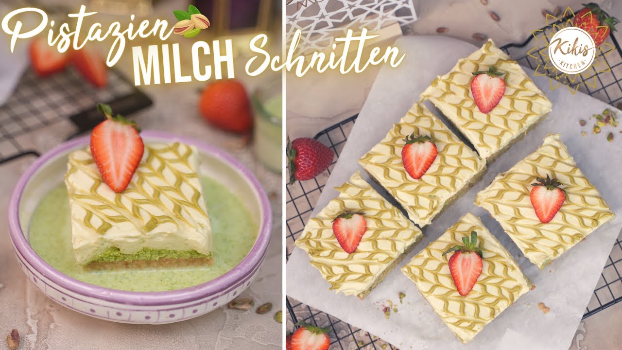 Pistazienkuchen / Pistazien Trilece mit Pistaziencreme / Ramadan mit Kiki