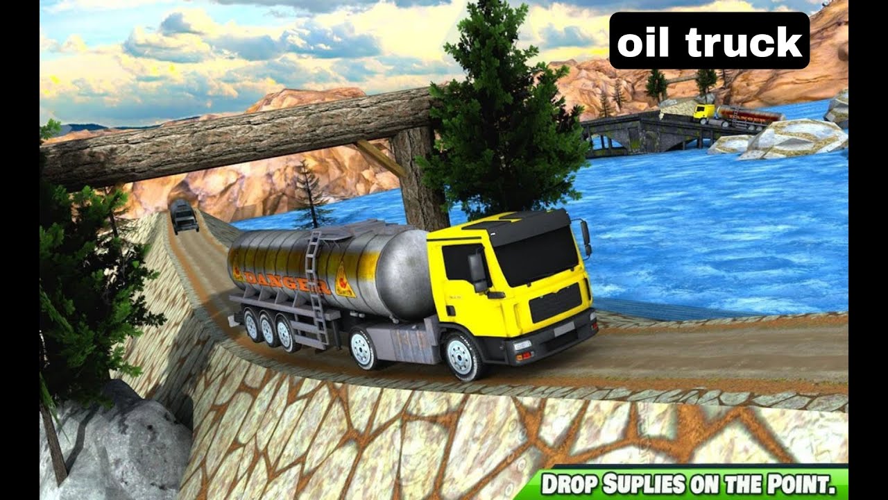 Indian mountain heavy cargo truck simulator 