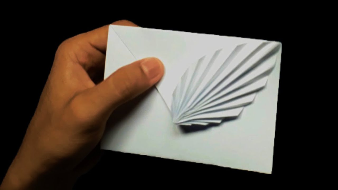 cara kreatif membuat amplop / pembungkus surat - makes envelopes easy