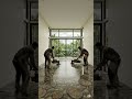 Minimalist Room with a Stunning Indoor Stone Pond #behindthescenes #interiordesign #factoryprocess