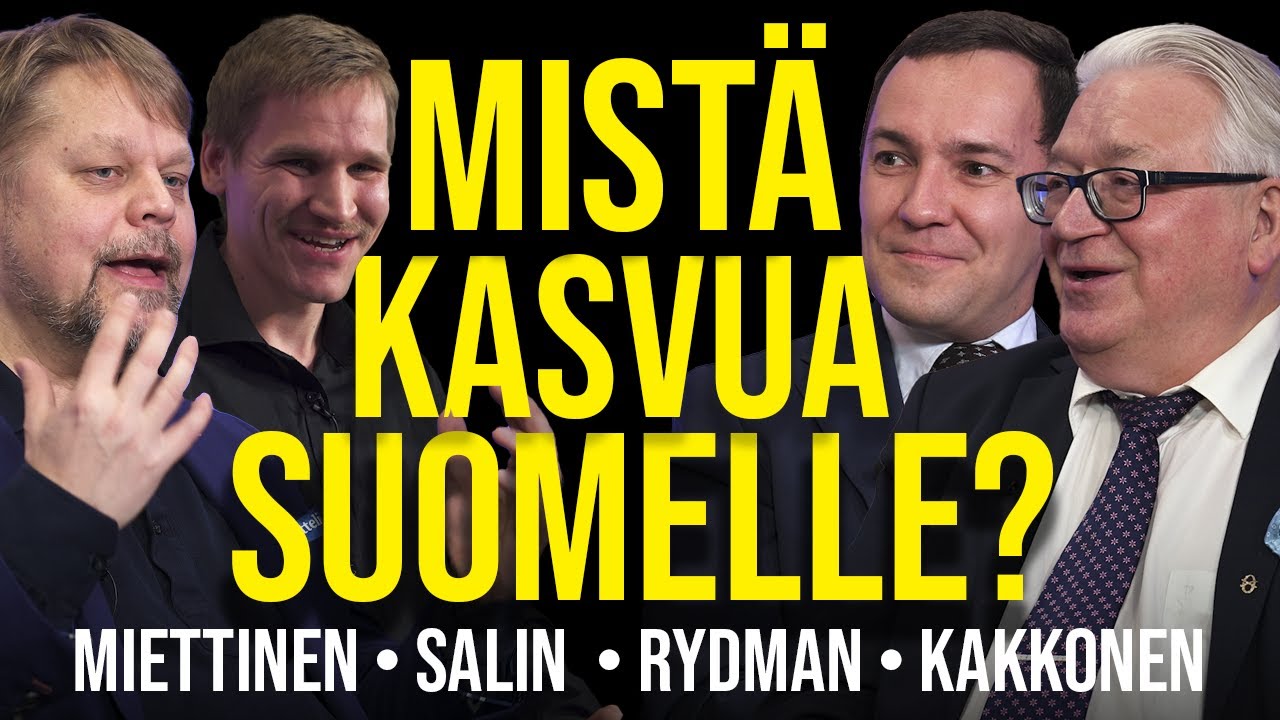 SUOMEN UUTISET SHOW- Jakso 5. Mistä kasvua Suomelle?