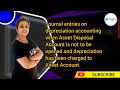 Depreciation Accounting | Journal Entries Without Asset Disposal Account Explained📘📉