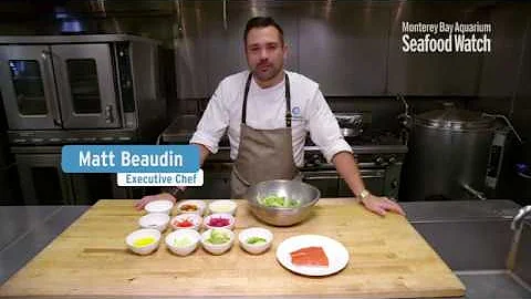 Trout Salad by Monterey Bay Aquarium Chef Matt Beaudin