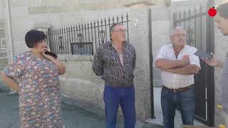 Vecinos de Garabelos (Baltar), preocupados por la sequía