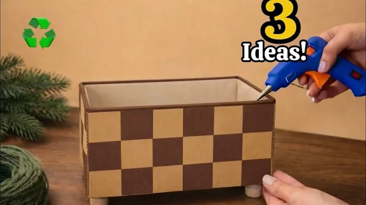 Super Beautiful but Low-Cost! 3 Best DIY Space-Saving Craft Ideas Using Cardboard♻️