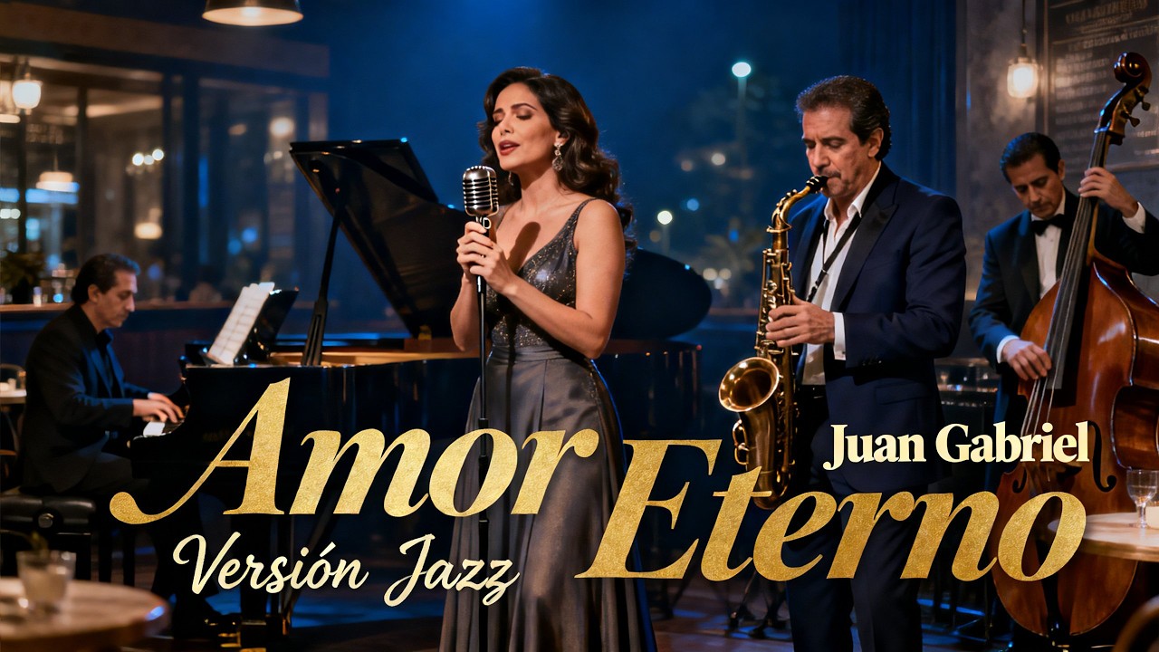 Amor Eterno – Juan Gabriel | Cover Bolero Jazz | Jazz Latino y Música Romántica