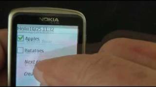 Shopping Memo -  Application for Nokia Phones screenshot 2