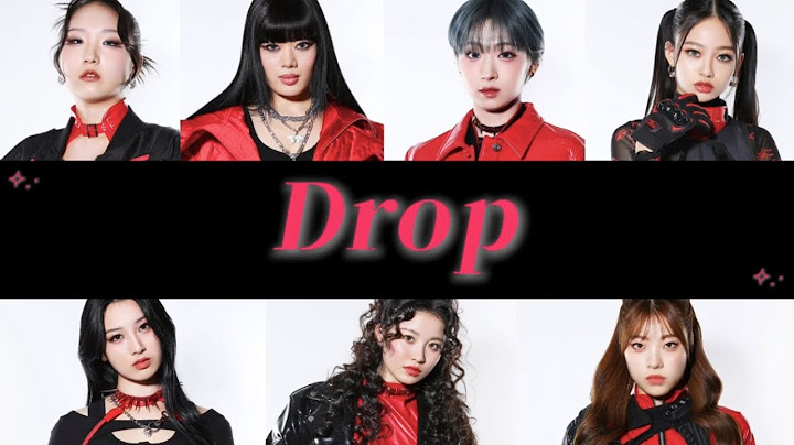 [ 日本語訳 / 歌詞 ] Drop - HANA ⟡.·