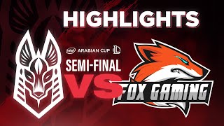 IAC Semi-Final - Anubis (Egypt) vs Fox Gaming (Morocco) نصف نهائيات كأس العرب - مصر vs المغرب