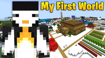 Ik keerde terug naar mijn 11 jaar oude Minecraft-wereld...