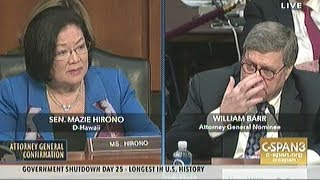 Attorney General Nominee Barr Confirmation Hearing Day.1 Part.4 (Final For Day.1)