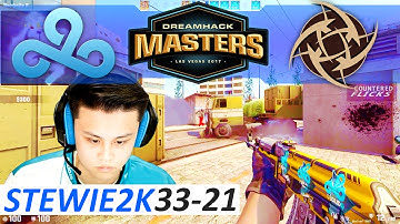 Stewie2K 33-21 POV / NiP vs Cloud9 [Overpass] CS:GO DreamHack Masters Las Vegas 2017