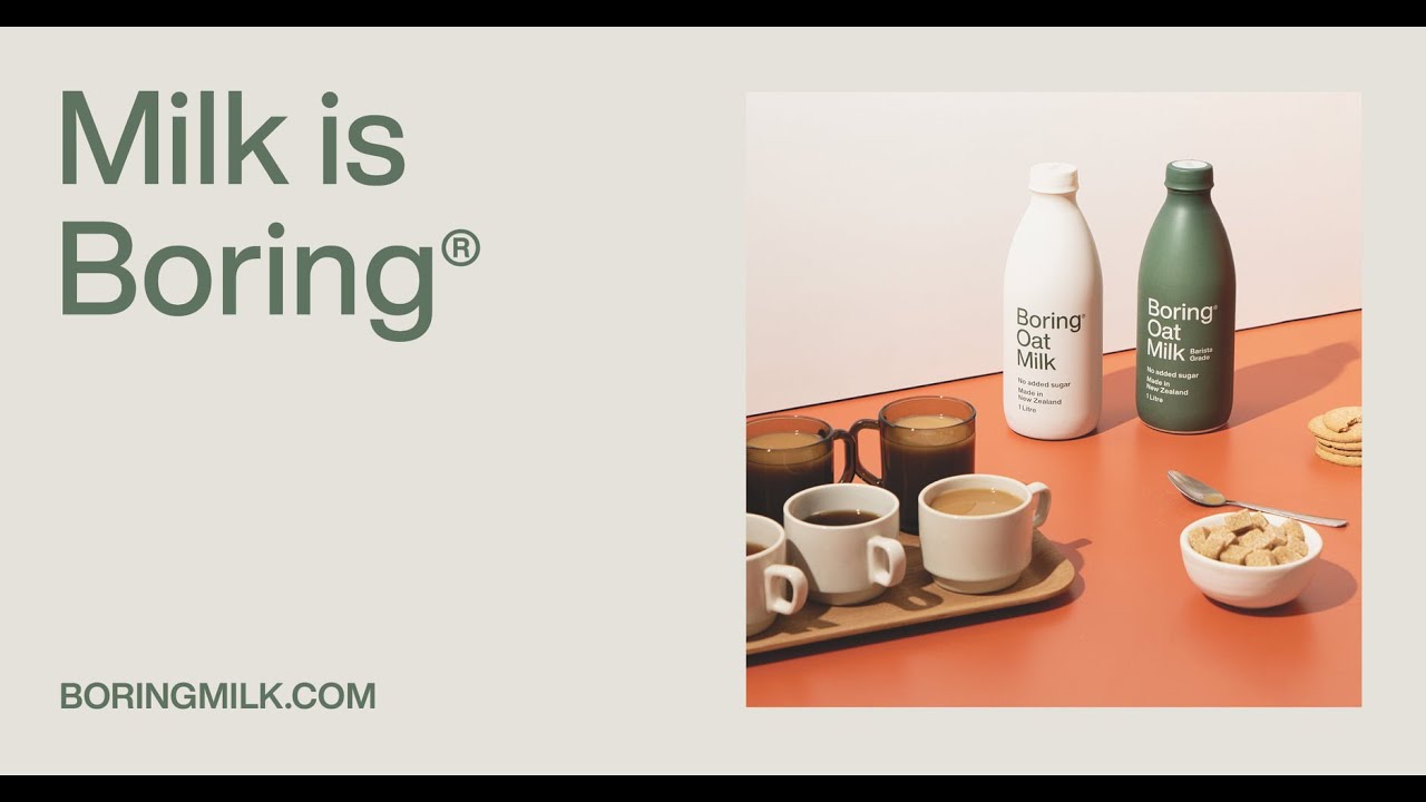 NZ Oat Milk - Boring Milk - YouTube