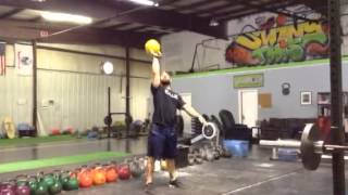 Kettlebell Snatch and Clean Deceleration Drill Open Palm Catch