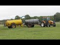 Slurry spreading two tankers!