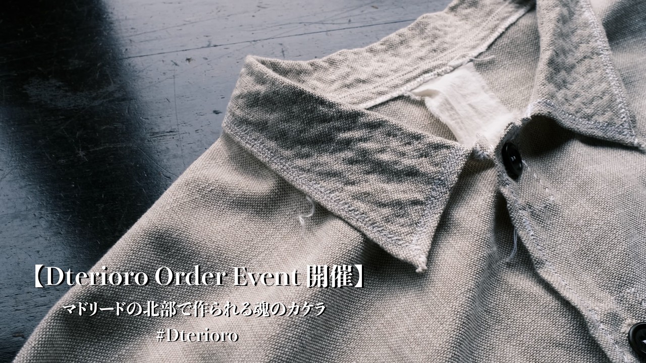 Dterioro Order Event!!!] A Glimpse into the Soul of a Designer 