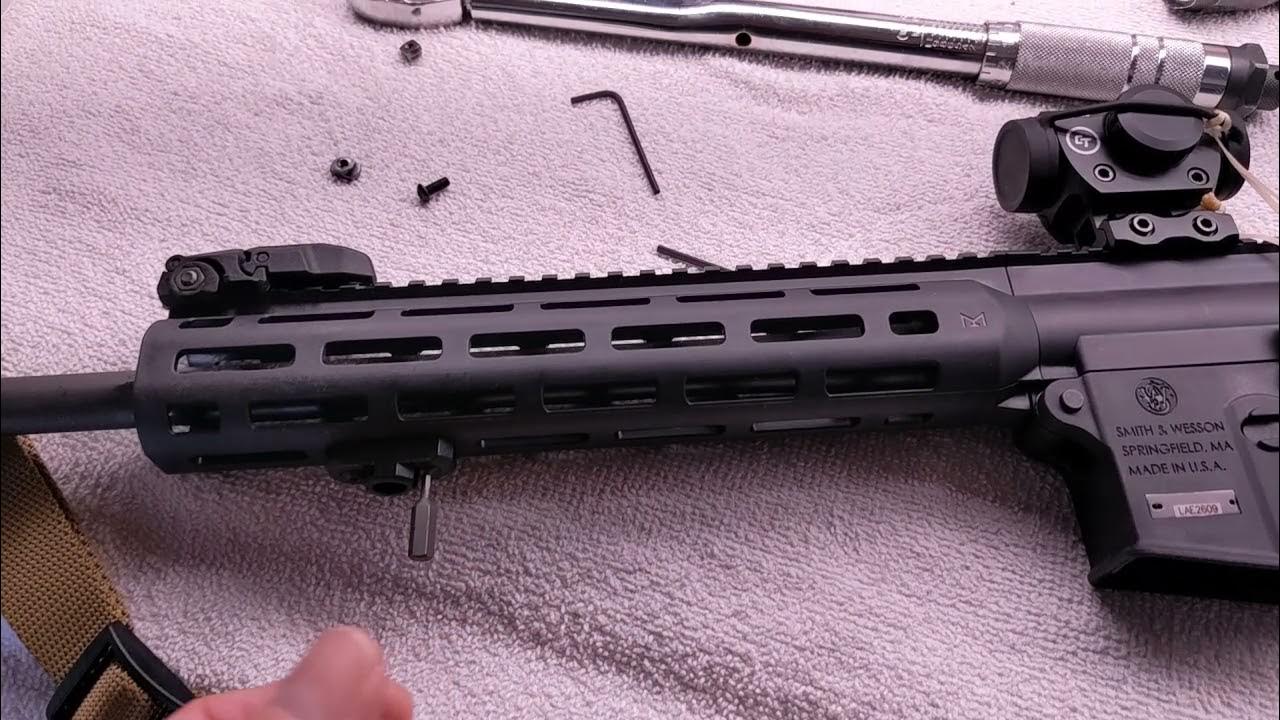 Shooting Add sling to S&W M&P 15 22 by froggy YouTube