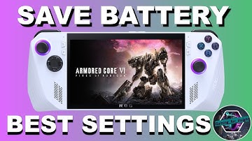 Armored Core VI: Fires Of Rubicon - Save Battery With These Settings - ASUS ROG Ally (Z1E) Gameplay