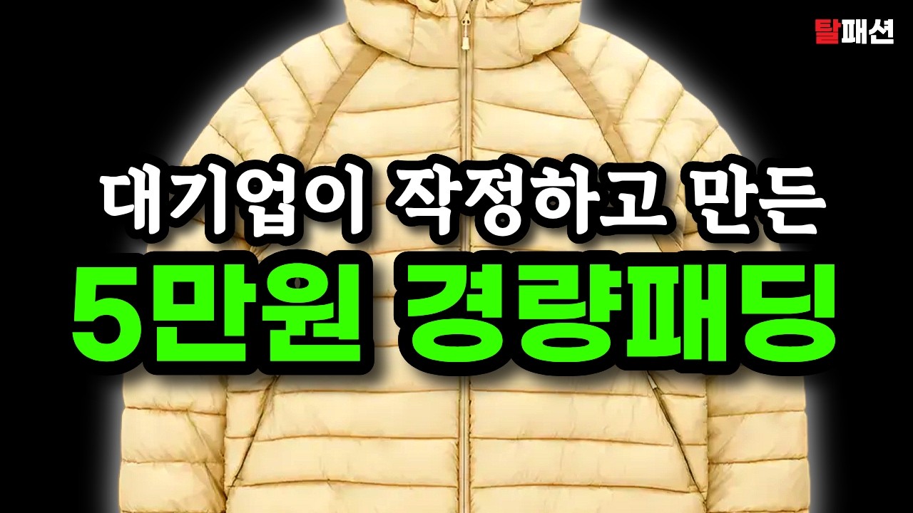 SPA 가성비 경량패딩 1등은 이겁니다 (유니클로 자라 X)