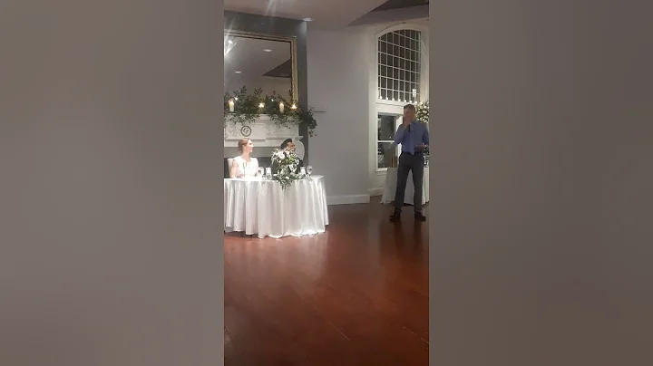 Tim's speech at Kasun and Amanda's wedding