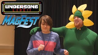 Flowey sings Kill Or Be Killed LIVE at MagFest 2019 - UNDERSONG LIVE (ORIGINAL UNDERTALE MUSICAL)