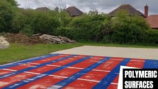 Long Jump Pit Installation in Oxford, Oxfordshire | Long Jump Pit Construction UK by Polymeric Surfaces 132 views 2 years ago 2 minutes, 13 seconds