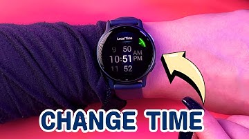 How to Change Time & Time Format on Garmin Vivoactive 5