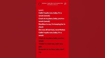 Thumbnail of Post Malone & Swae Lee - Sunflower #trending #hits #spotifylyrics #tiktok #viralhits #postmalone