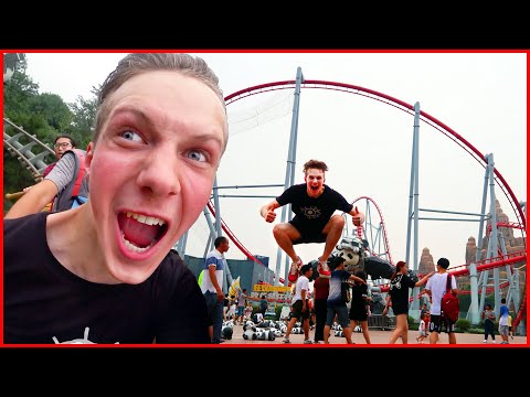 VLOG ● ПАРК АТТРАКЦИОНОВ В ПЕКИНЕ | Happy Valley
