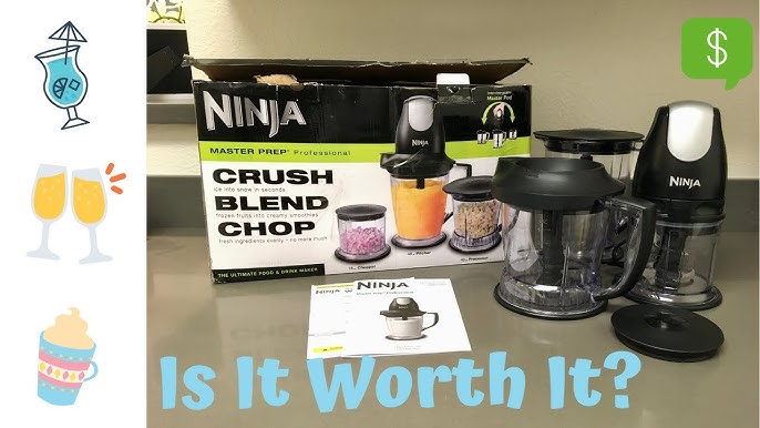 Ninja Express Chop Food Chopper Mini Food Processor 200W - Tested