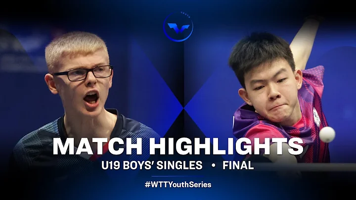 Felix Lebrun vs Kao Cheng-Jui | U19 BS Final | WTT...
