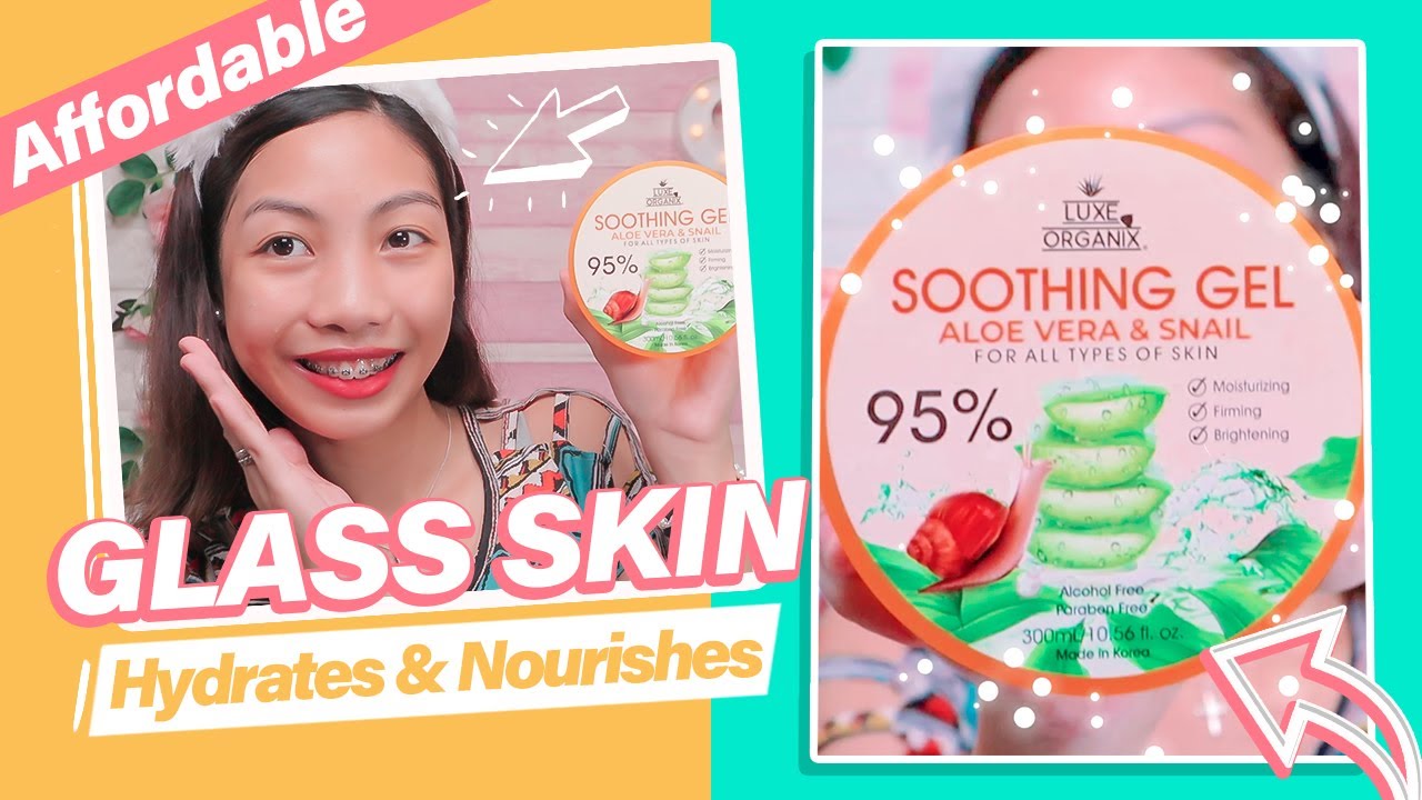 Luxe Organix Snail Soothing Gel Review ( WATSON SKINCARE ROUTINE