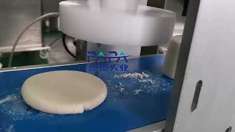 arepa/corn bread forming stamping machine for Venezuela customer
