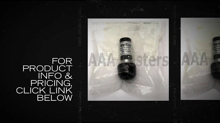 Anritsu SM/PL-1 Site Master Precision Load