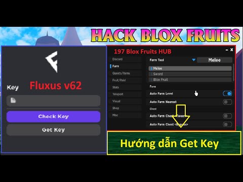 Hướng dẫn Get Key Fluxus Blox Fruits 21 Mới nhất