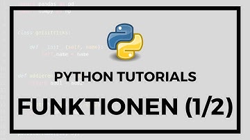 Funktionen in Python (1/2)