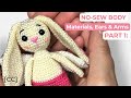Amigurumi How to Crochet a Bunny 🐇 Easy No-Sew Tutorial for Beginners (Part 1)