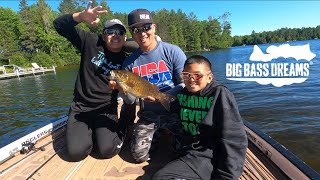 Fishing Never Stops When The Boys Find Smallmouth Bass in Wisconsin - #BigSmallmouthDreams Part 2
