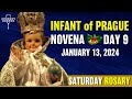 Novena to Infant Jesus of Prague Day 9 Saturday Rosary ᐧ Joyful Mysteries Rosary 💙 January 13, 2024