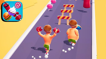 Fat Runner ​- All Levels Gameplay Android,ios (Part 1)