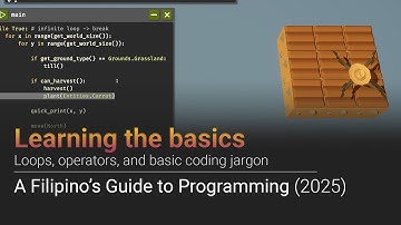 EP1: Learning the basics | A Filipino’s Guide to Programming (2025)