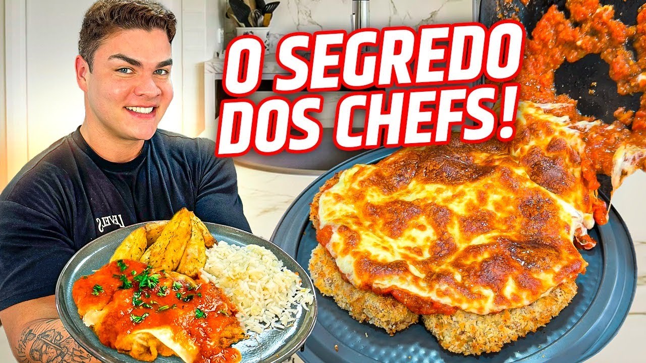 REVELEI O SEGREDO DOS CHEFS PARA A PARMEGIANA PERFEITA!