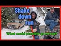 SHAKE DOWN RUN. What could possibly go wrong?