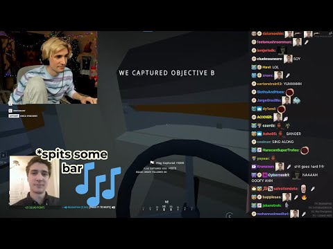 xQc runsaway from sniper after "Anyone Knows That Boy" song got played