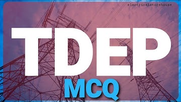TDEP mcq // Transmission and Distribution of Electrical Power Objective Questions